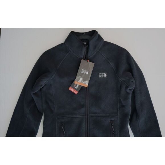 Mountain Hardwear Women Sz XS Black Polartec Double Brushed Full Zip Jacket - Picture 7 of 11